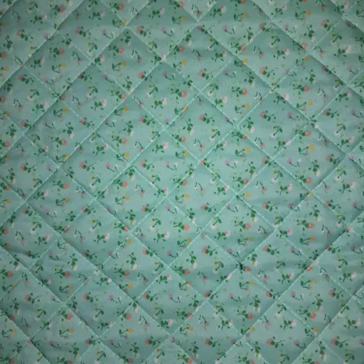 Matelasse De forreria Con Guata Estampado De Micro