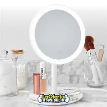 Espejo Luz Led Con Base