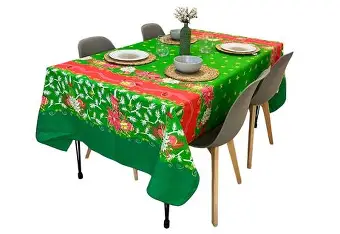 Mantel Microfibra Navideño