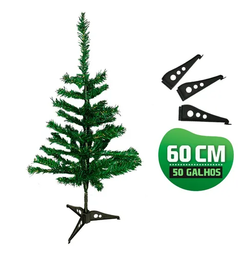Arbol Verde 60cm Navideño