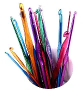 Agujas Crochet N° 1 A 3 1/2